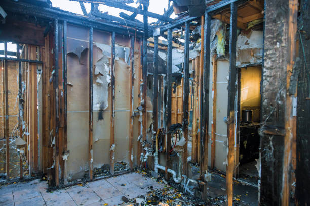 Professional Fire Damage Removal technician working in Dumfries, VA